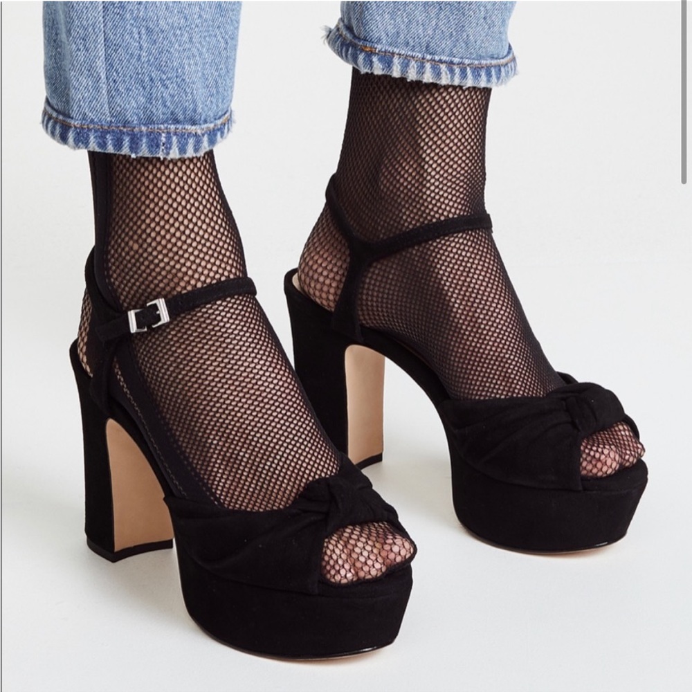 SOLD SCHUTZ Thalyta Suede Sandals